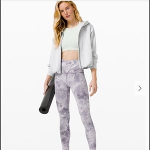 Lululemon Align SHR Pant 28" Criss Cross tie dye